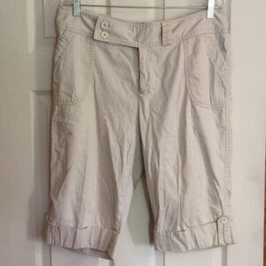 Vintage Lisa International Size 14 Cuffed Cuffed Shorts Outdoor Camping Hiking